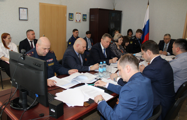 Заседание Координационного совета при Управлении Минюста России по Омской области