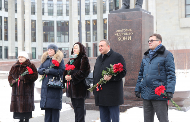 В Санкт-Петербурге прошли мероприятия, посвященные 181-й годовщине со дня рождения Анатолия Кони В Санкт-Петербурге прошли мероприятия, посвященные 181-й годовщине со дня рождения Анатолия Кони