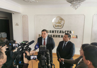 Константин Чуйченко находится в Республике Тыва с рабочим визитом