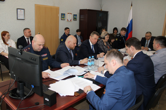 Заседание Координационного совета при Управлении Минюста России по Омской области