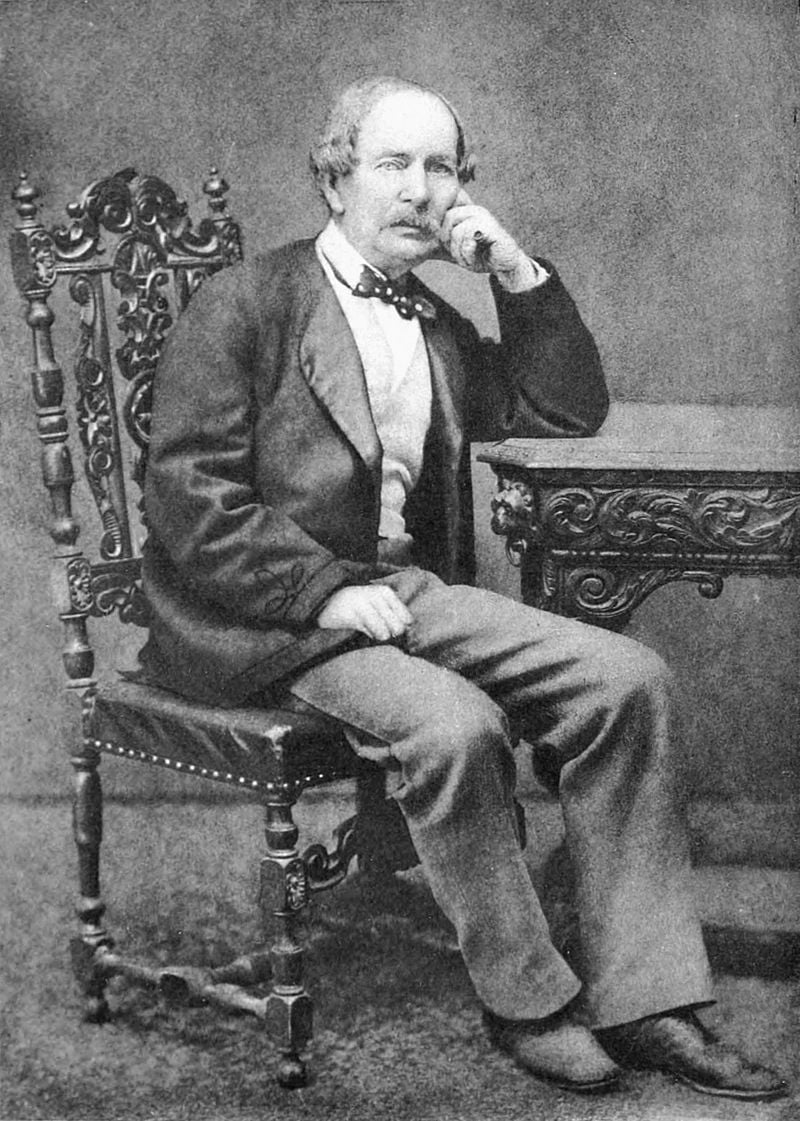 Фотография Дэвида Уркварта (из биографической книги «David Urquhart: some chapters in the life of a Victorian knight-errant of justice and liberty», 1920 г.)